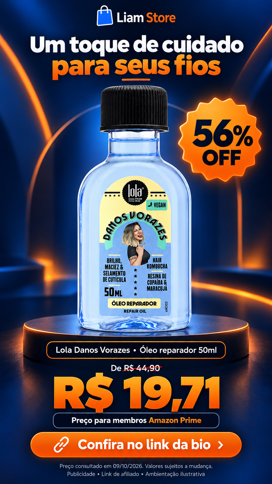 Lola Danos Vorazes — Óleo reparador 50ml