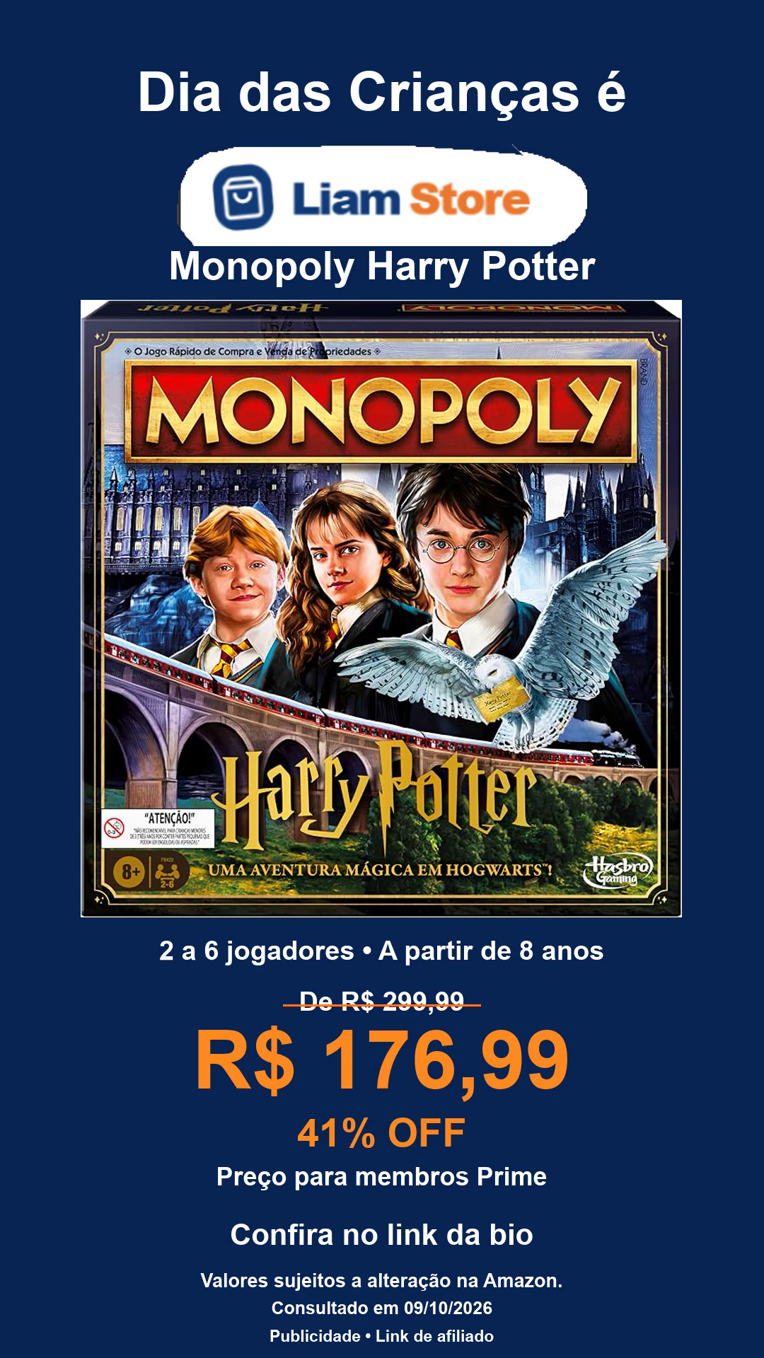 Monopoly Harry Potter — Hasbro Gaming